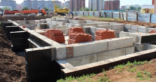 Фундаменты промышленных зданий в Назарово цена от 24987 руб. - заказать строительство фундамента промздания под стальные колонны